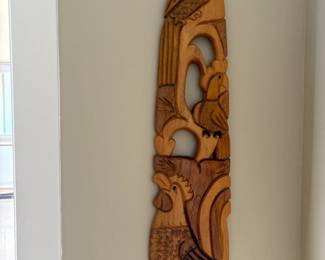. . . carved art