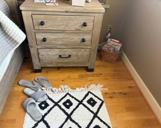 . . . and matching nightstand