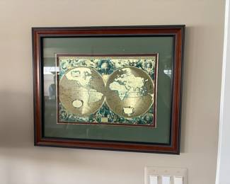 . . . world map