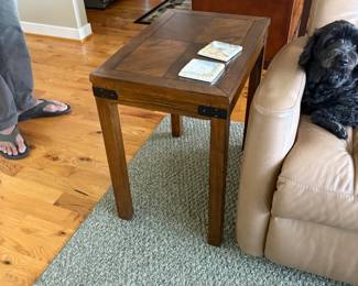 . . . end table