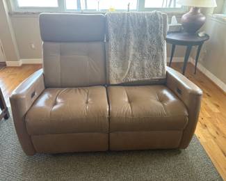 . . . an electric loveseat recliner