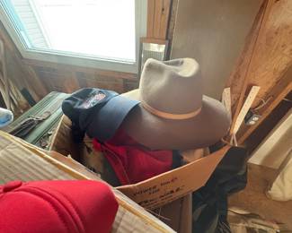 . . . Indiana Jones-style hat
