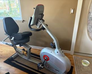 . . .  recumbent bike