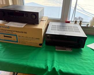 . . . . Sherwood and Yamaha receivers