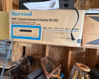 . . . vintage Sherwood receiver