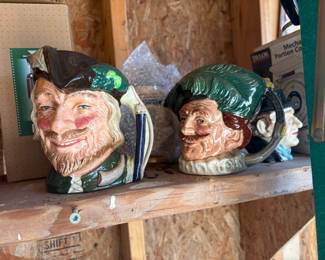 . . . just two of many Toby mugs from England