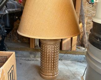 . . . vintage ceramic lamp