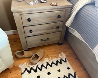 . . . and matching nightstand