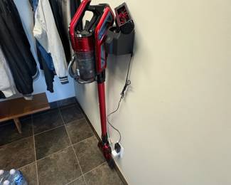 . . . and a portable vacuum cleaner