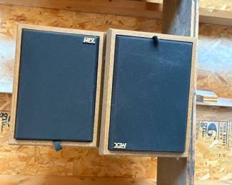 . . . vintage stereo speakers