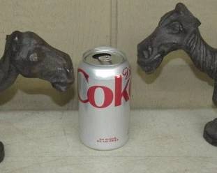 Cast Iron Starving Horses 