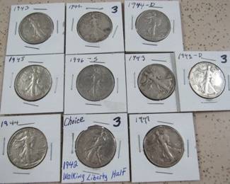 Walking Liberty Half Dollars