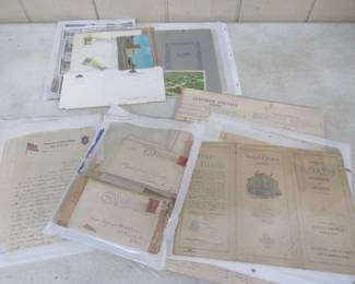 Old Letters & Paper Items