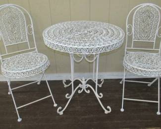 Iron Patio Set