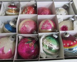 Vintage Christmas Ornaments 