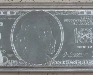 4 oz. Silver Bar