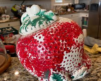 Strawberry Cookie Jar