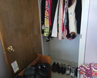 Clothes, shoes, and boots