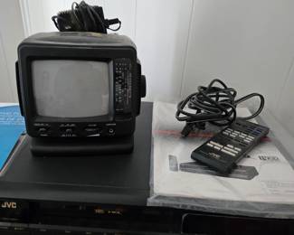 VHS, small tv