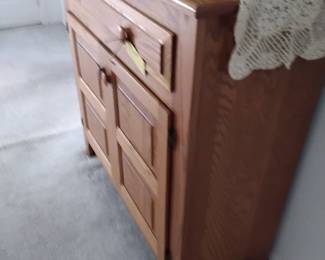 Oak pie safe