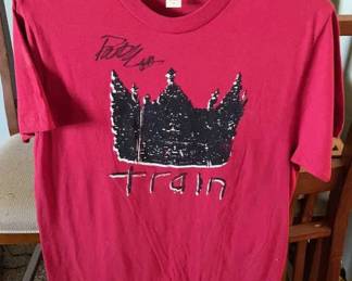 Train Autographed Shirt 
