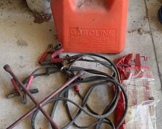 Gas Can Jumper Cables Lockout Set Four Way 