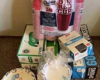 Disposable Cutlery, Plates & Cups 