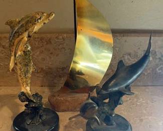 Desk Statues Sculptures 