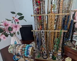 Lots of costume jewelry 