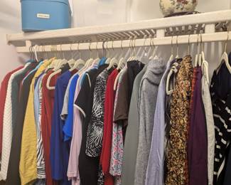 Large lots of small/medium high end clothing 
