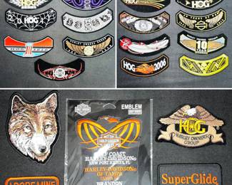 Harley Davidson Harley Owners Group HOG patches 