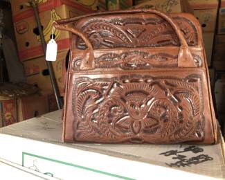 Leather purse