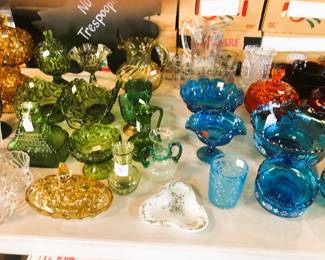 Assorted glass