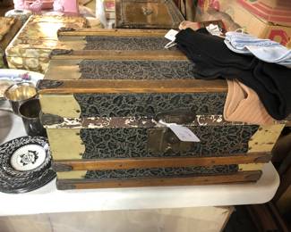 Nice old doll trunk