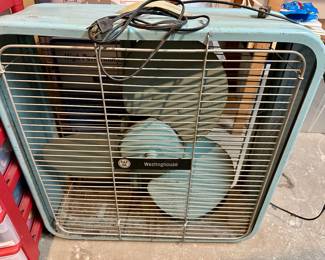 Working vintage fan.