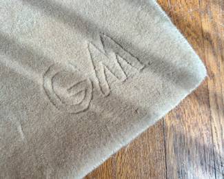 9x6 wool Wassily Kandinsky inspired area rug from the Guggenheim Modern Arts collection. Professionally cleaned and sanitized.