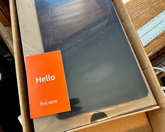 New in box, Fire HD-10.