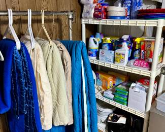 Cleaning products.