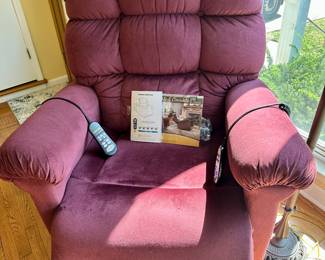 Golden lift chair.