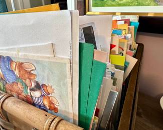 Greeting cards.