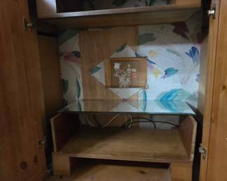 Inside Armoire