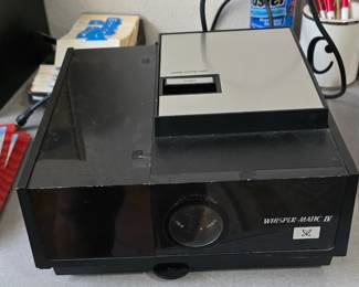 Whisper Matic IV Slide Projector