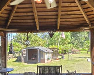 Inside Gazebo
