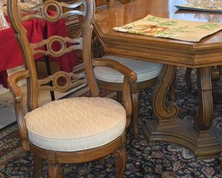 Base of Table along with one of the Chairs