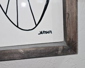 Signature on Clown Paintings 