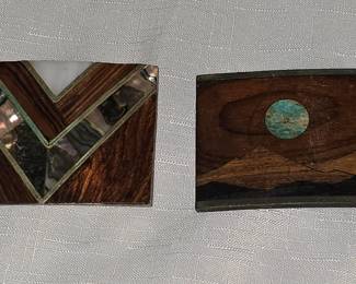 Inlay Belt Buckles