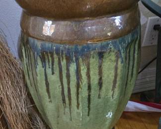 Large Majolica  Vase