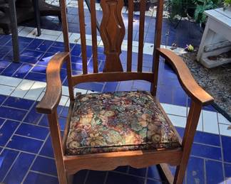 Antique Oak Rocking Chair