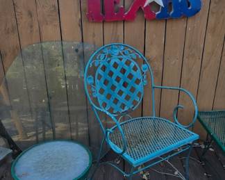 Patio Furniture- Texas Sign