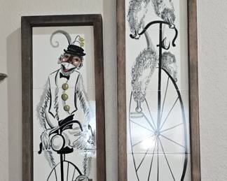 Jensen Clown Paintings 